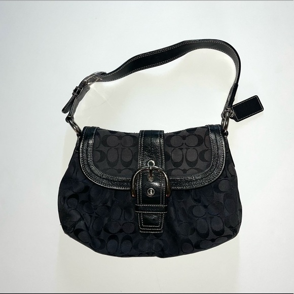 COACH black purse - Picture 1 of 4